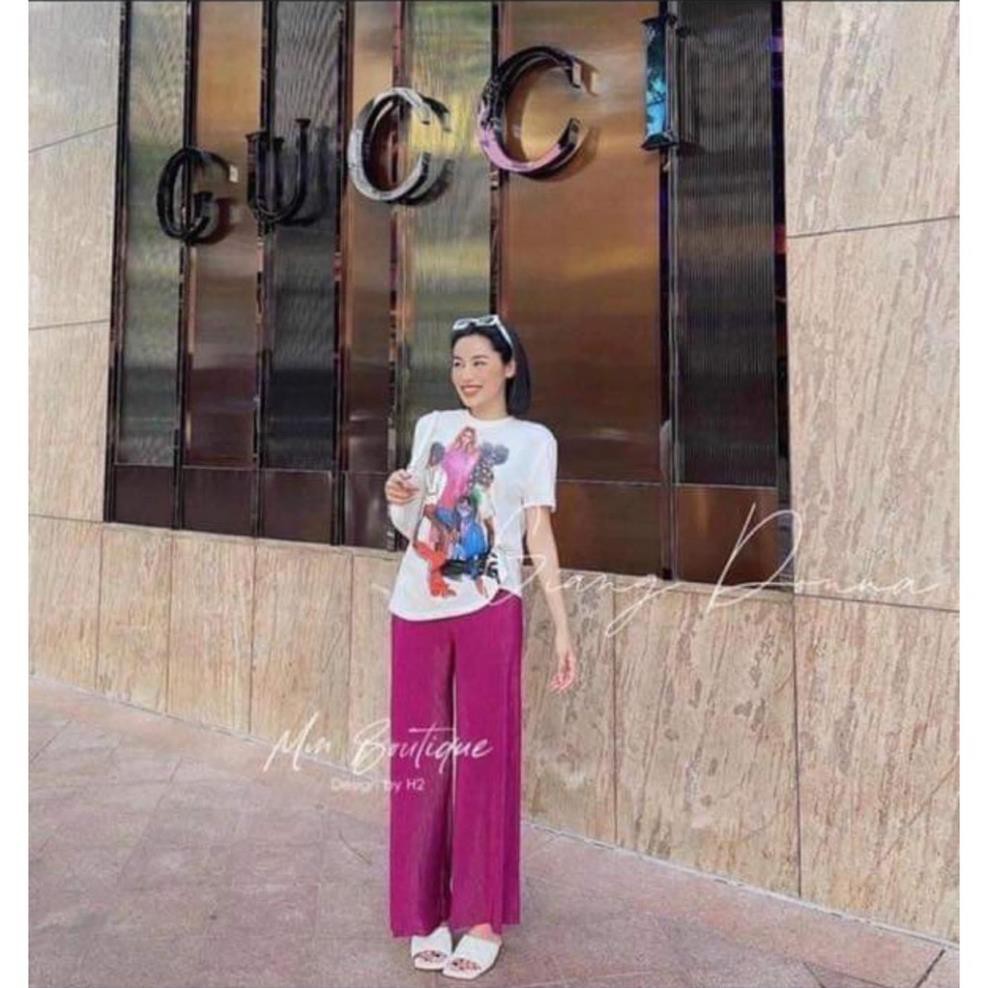 Set đồ nữ cá tính, set quần dài áo thun đi chơi sang chảnh mùa hè đẹp 8A00083 JKR | BigBuy360 - bigbuy360.vn