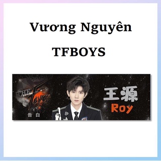Banner cầm tay Vương Nguyên TFBOYS