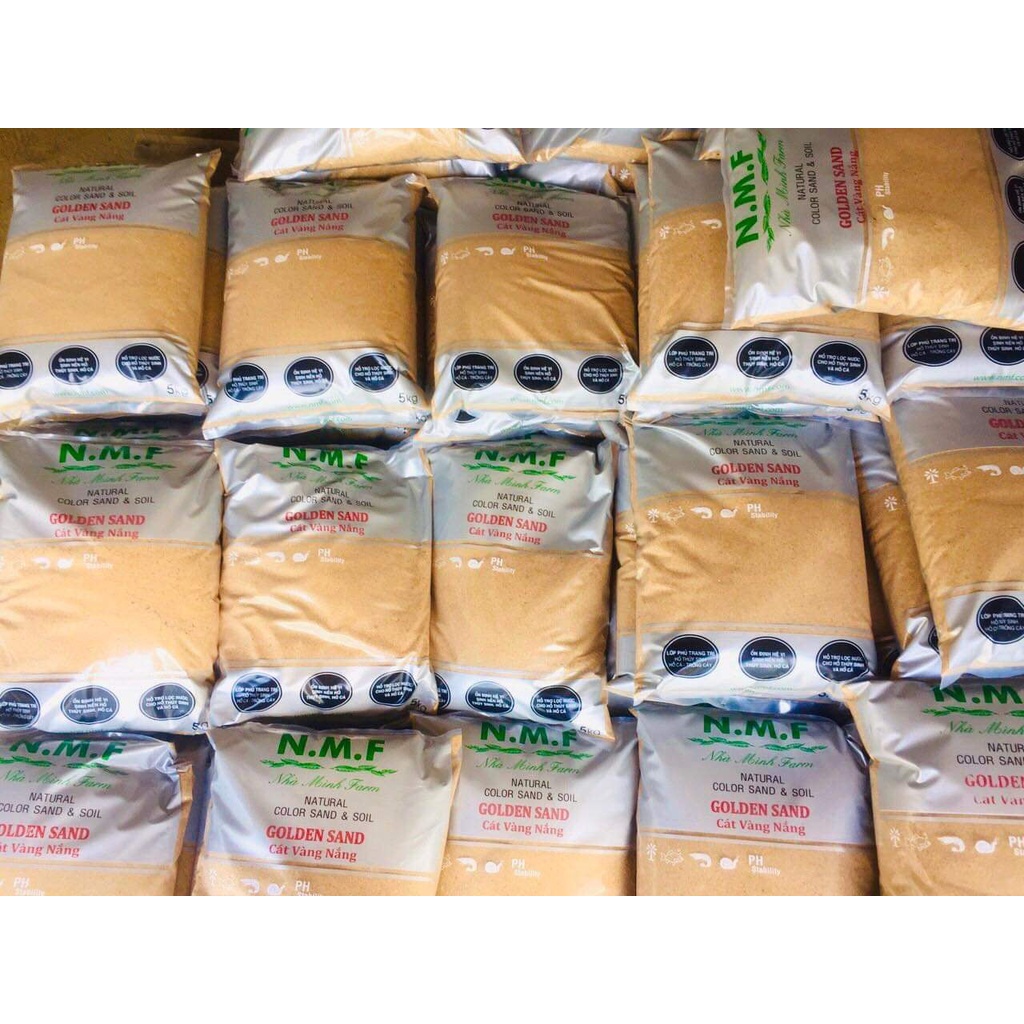 [BAO 5KG] Cát Nắng Vàng NHÀ MÌNH FARM - Golden Sand