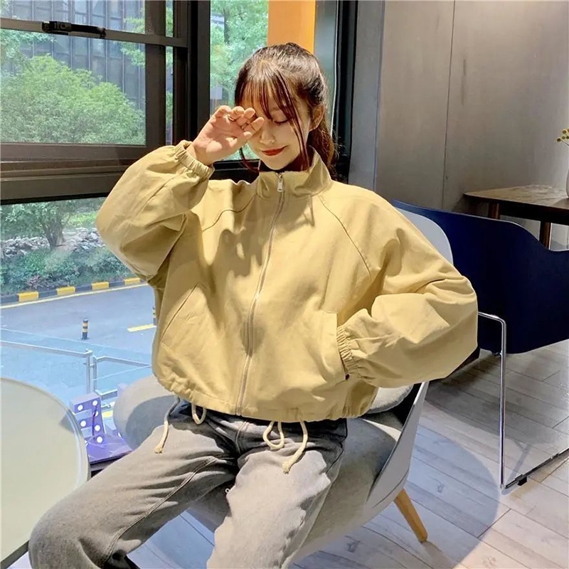 Áo khoác IELGY phong cách Hàn Quốc thời trang xuân thu dành cho nữ