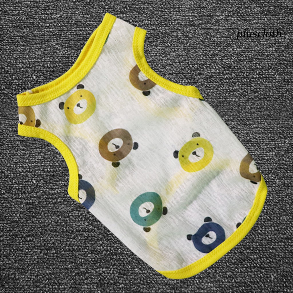 Áo Thun In Hình Dễ Thương Cho Thú Cưng