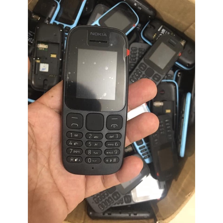 Điện thoại nokia 105 2017 1 sim và 2 sim giá rẻ không tưởng chính hãng like new đầy đủ pin sạc màu sắc ngẫu nhiên | BigBuy360 - bigbuy360.vn