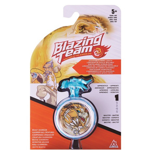 Đồ chơi con quay Yoyo Thần Rồng Linh Thú - Blazing Team Master Of Yo Kwon Do EU677113 Imperial Drago