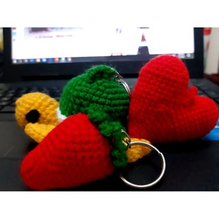 Móc khóa len handmade hình con rùa