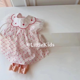 Váy style Hàn, váy hoa nhí, váy cổ bèo