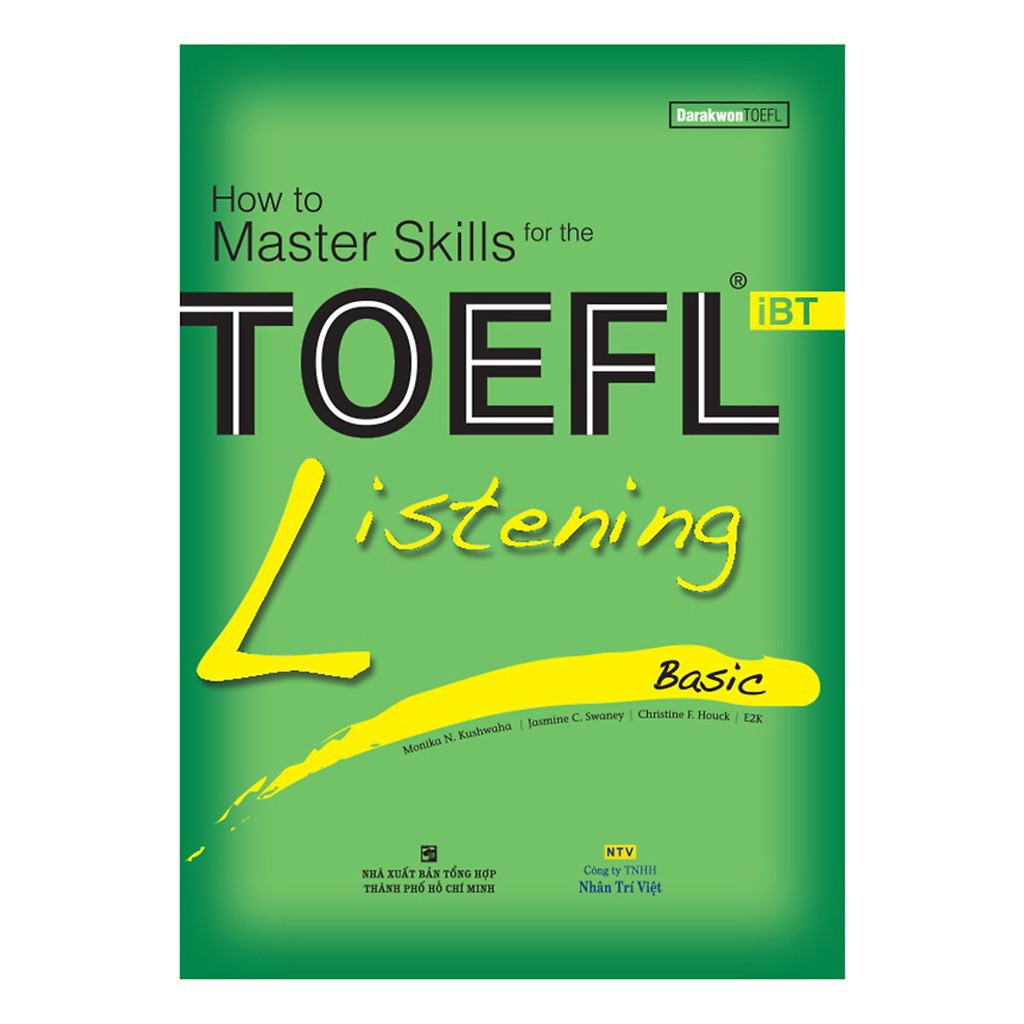 Sách - How To Master Skills For The TOEFL iBT: Listening Basic (With Audio CD) - NTV