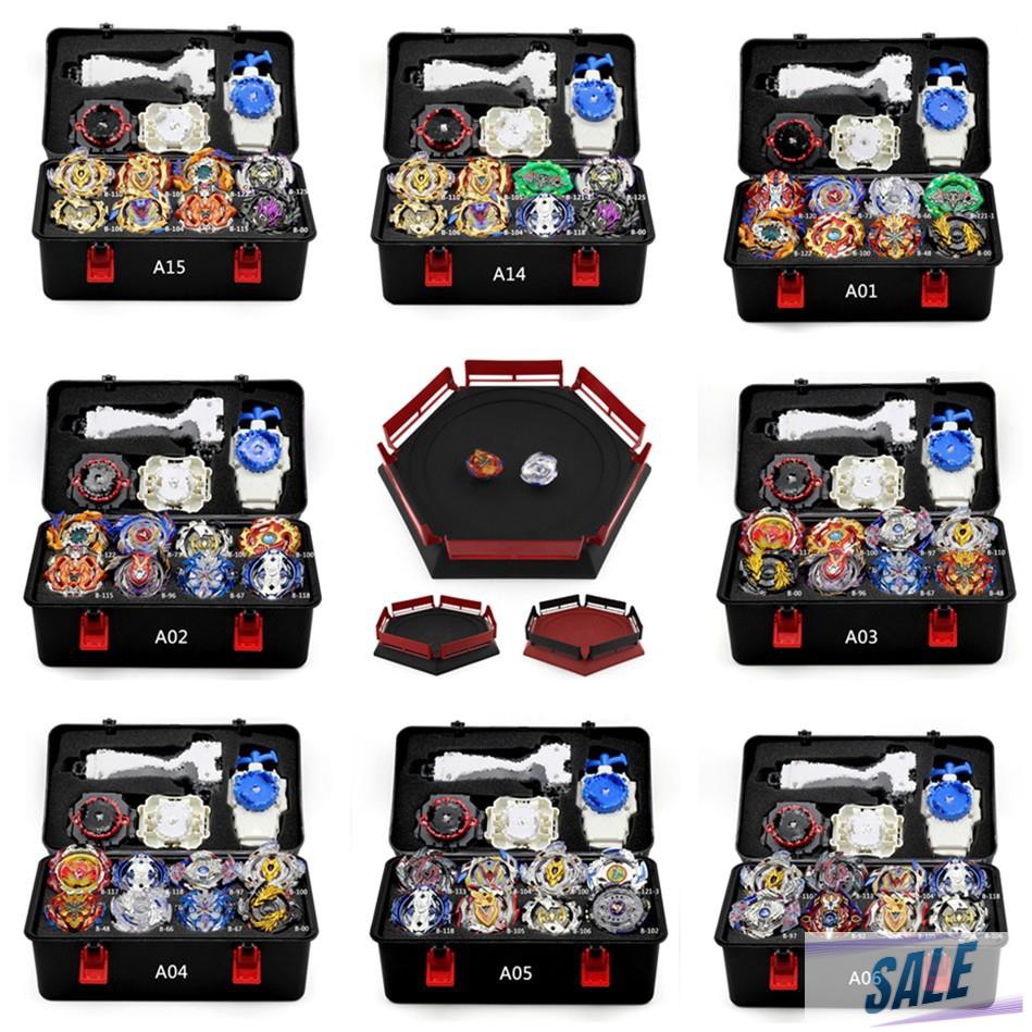 BEYBLADE Mới Set 8 Con Quay Beyblades Kim Loại 108356703