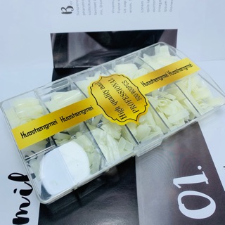 Móng Úp HSM , Hộp 500 Móng Lẻ Size Form Vuông