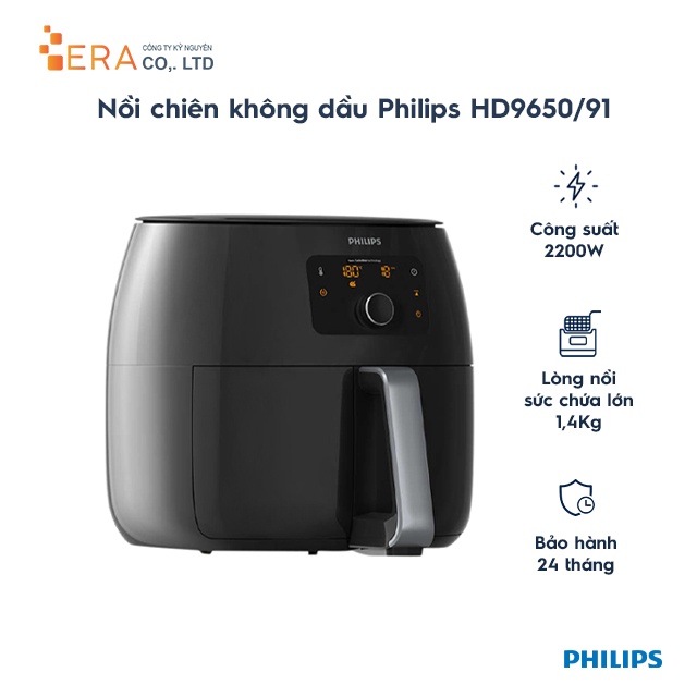 Nồi chiên không dầu Philips HD9650
