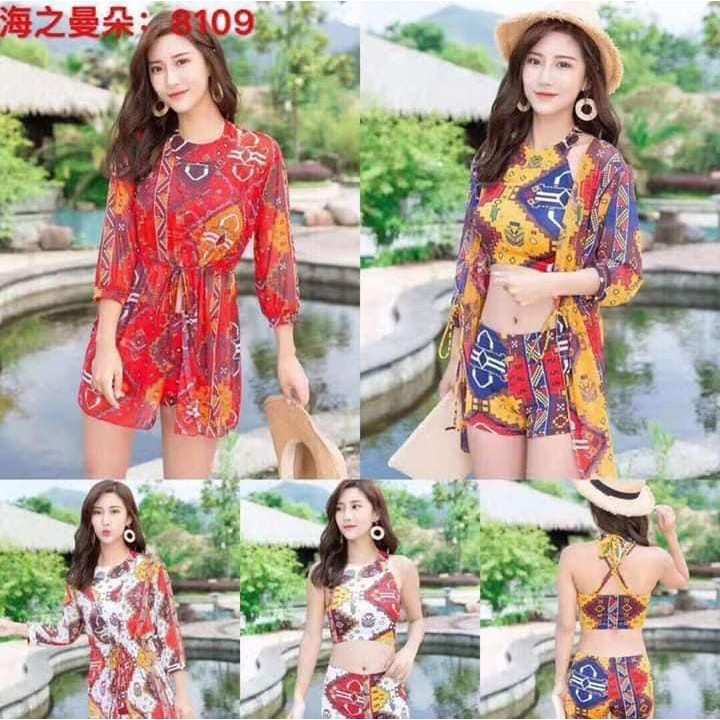 Bộ Tắm Biển 3 Chi Tiết Mã 8109