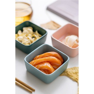 Bát Sứ Cao Cấp Ăn Dặm Hình Vuông