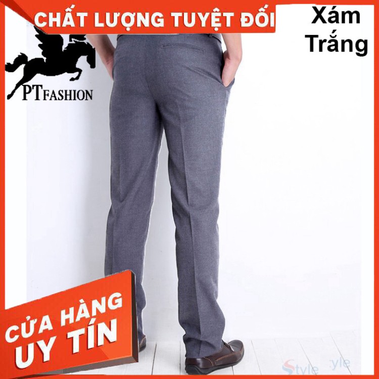 Quần Tây Nam Trung Niên Vải Dày Mềm Không Nhăn Free ship - Hàng nhập khẩu | BigBuy360 - bigbuy360.vn
