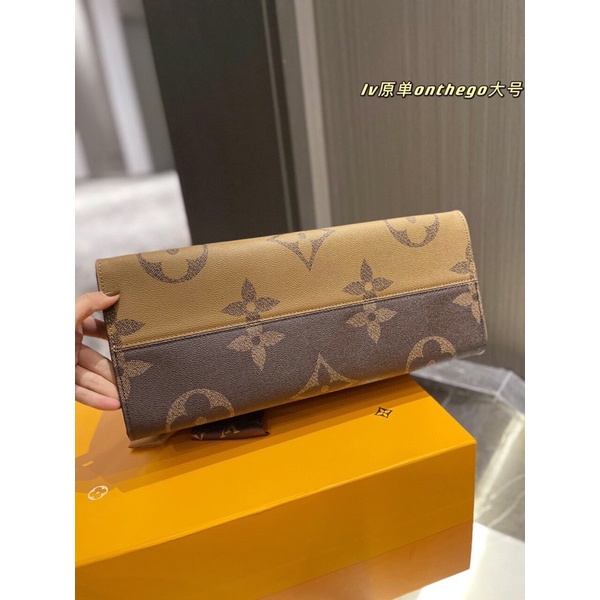 Túi xách Lv onthégo sc sz 42 chất da thật sẵn ship