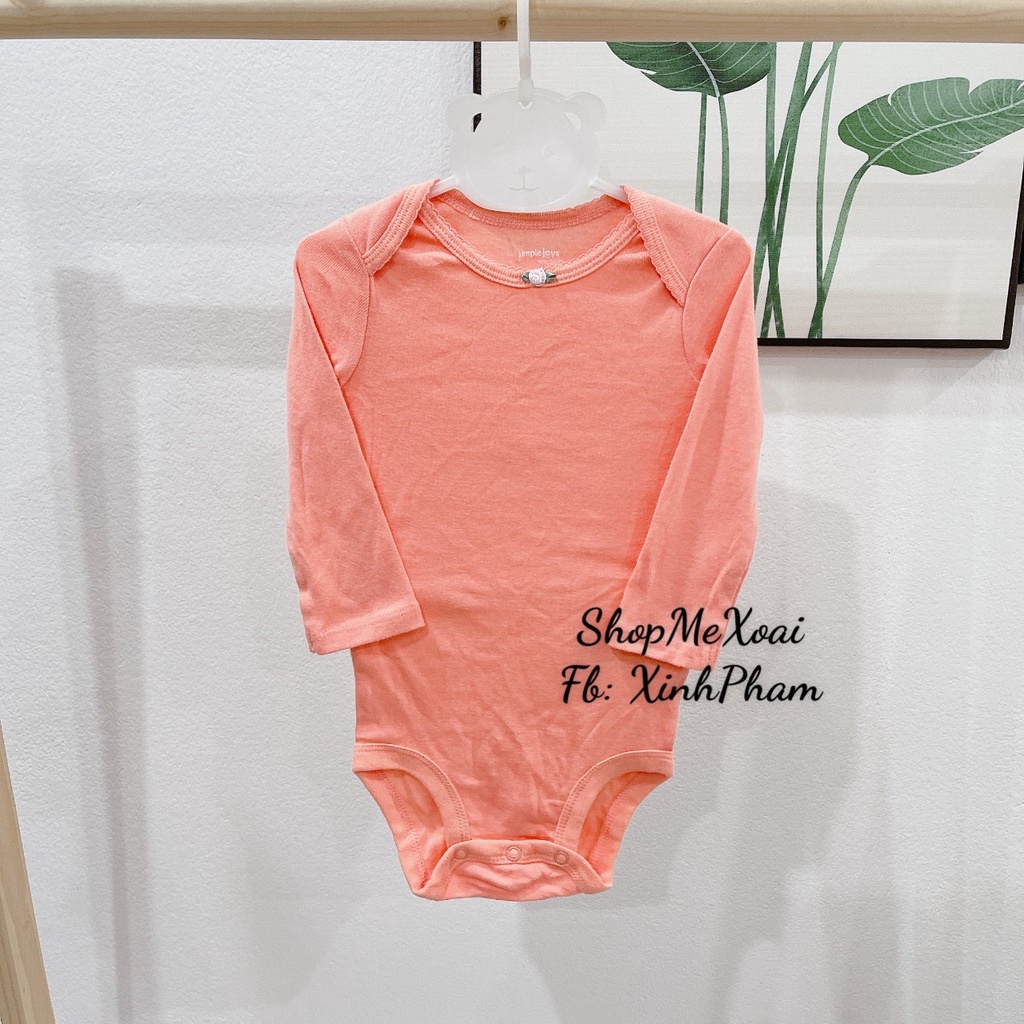 [Chọn mẫu 2][ Size 6M] BODYSUIT, BODYCHIP DÀI TAY XUẤT DƯ CHO BÉ TỪ 5-7KG