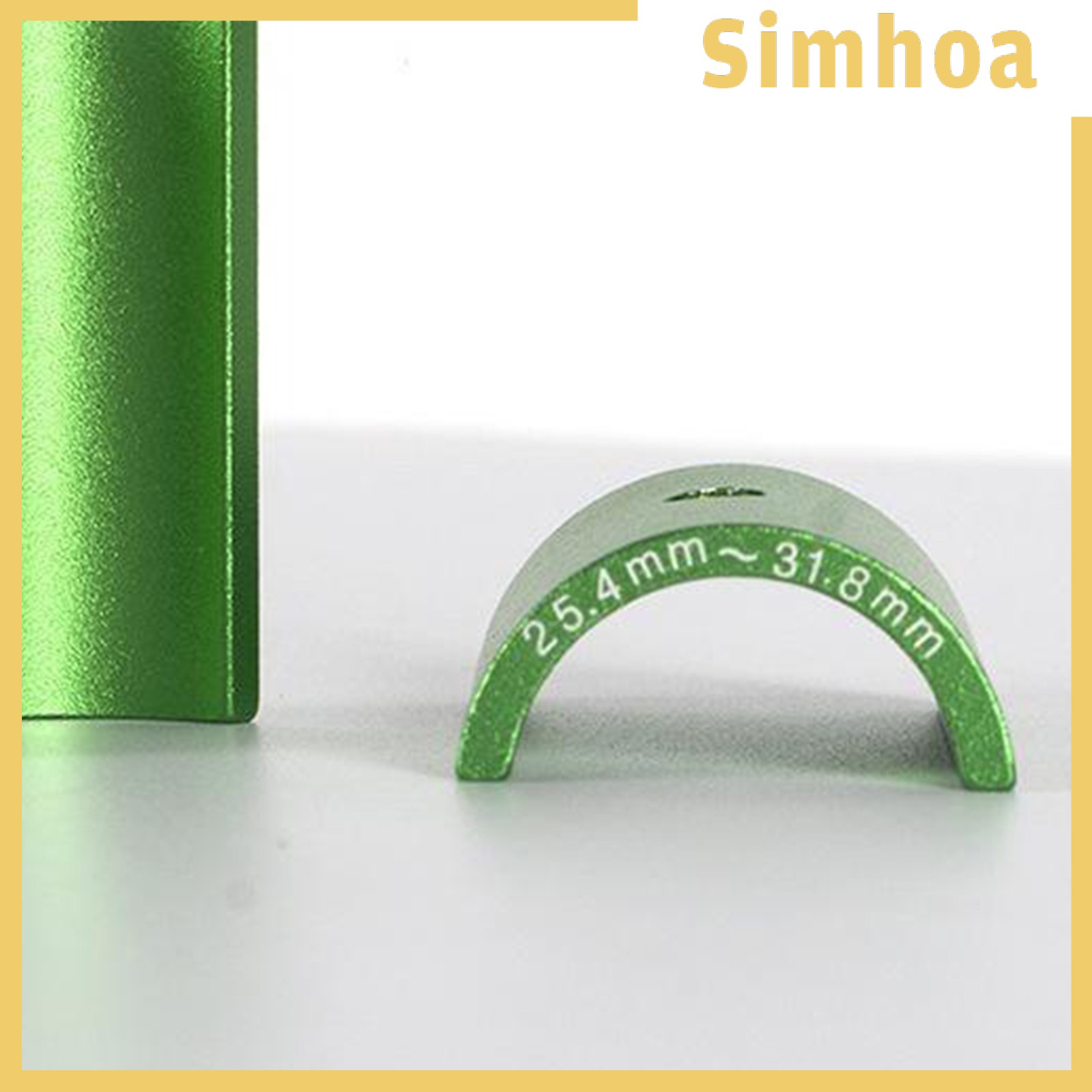 [SIMHOA] Bike Stem 25.4 to 31.8mm Shim Handlebar Adapter Spacer - 1 Pair