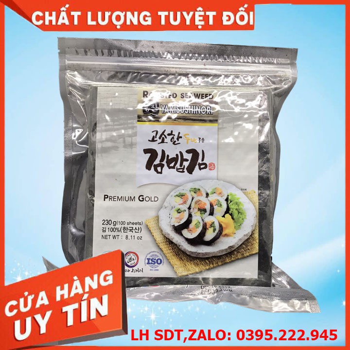 LÁ RONG BIỂN LAVER LÀM KIMBAP TỆP 100 LÁ (HOT!!!)