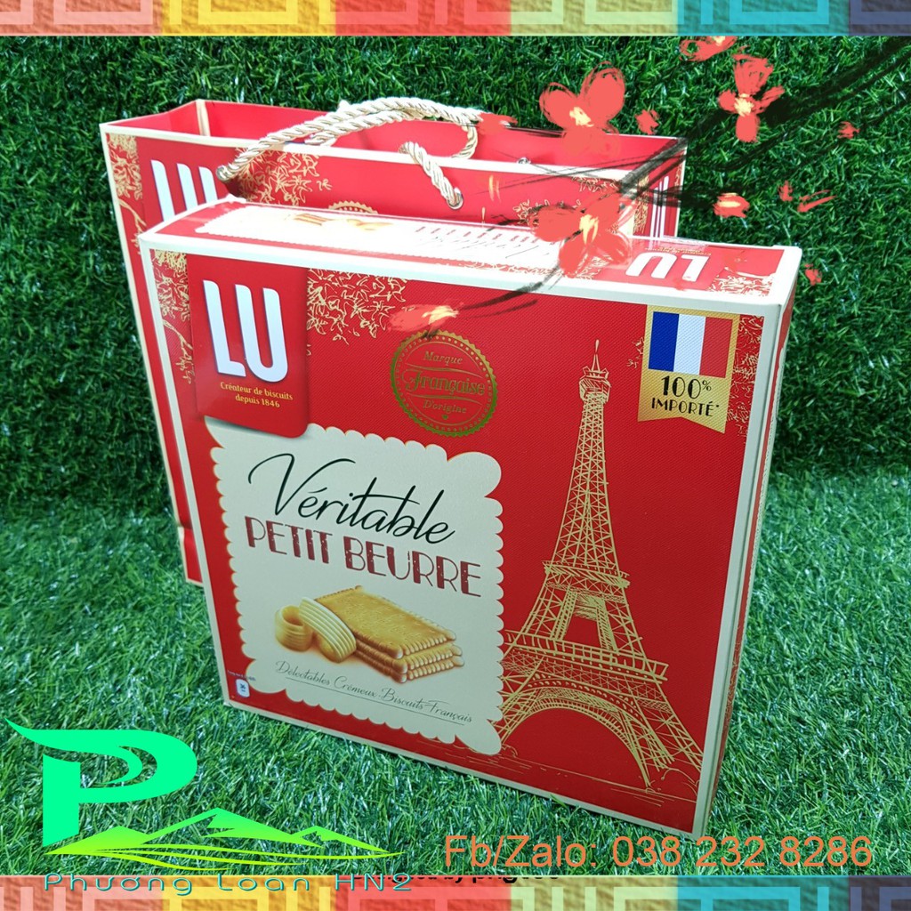 Bánh quy bơ Pháp LU hộp 600g - Nhập khẩu từ Pháp
