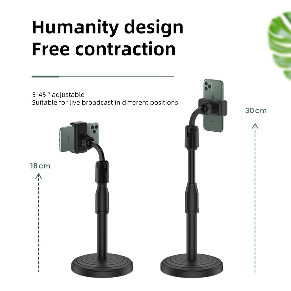 Giá Đỡ Điện Thoại livestream xem video Ổn Định Xoay 360 Độ dùng để Quay Phim Ghi Hình Đa Dụng