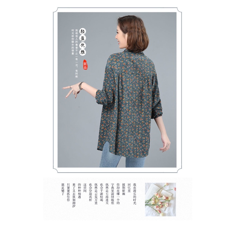 Áo Khoác Sơ Mi Nữ Plus Size Thời Trang