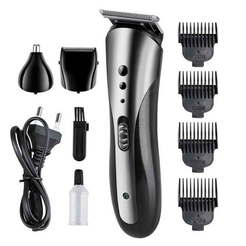 Tông đơ kiêm máy cạo râu, tỉa lông mũi 3 trong 1 Kemei KM-1407