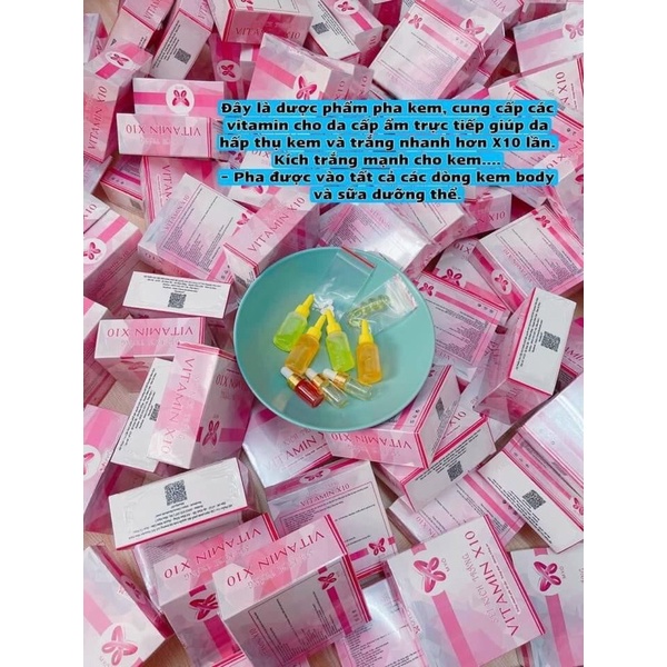 SÉT KÍCH TRẮNG VITAMIN X10 MYÔ