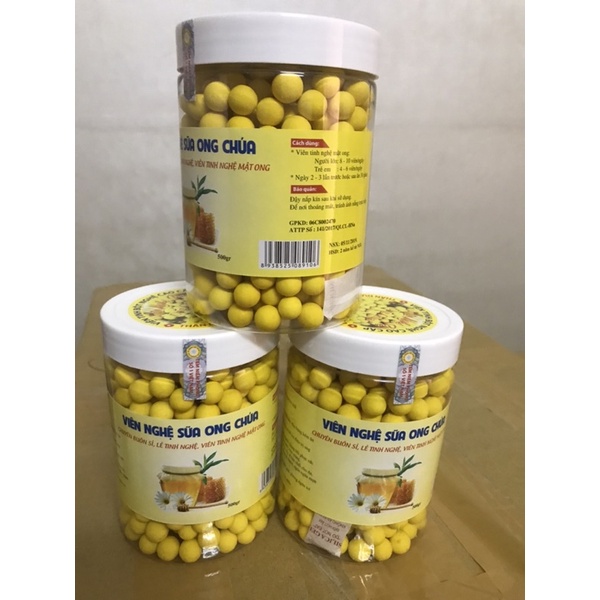 Combo 12 hũ viên nghệ sữa ong chúa