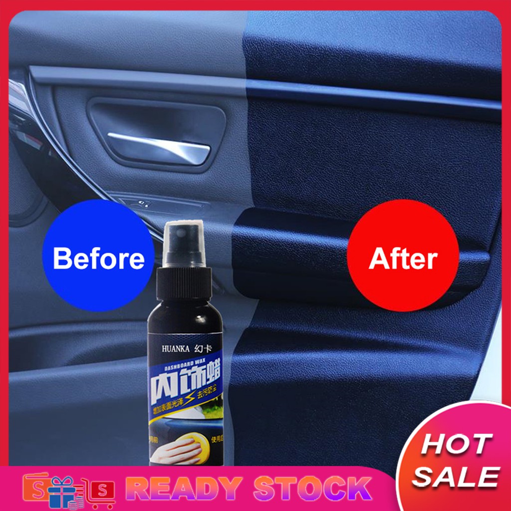 Dung Dịch Đánh Bóng 50ML Chuyên Dụng Cho Ghế Ngồi Xe Hơi