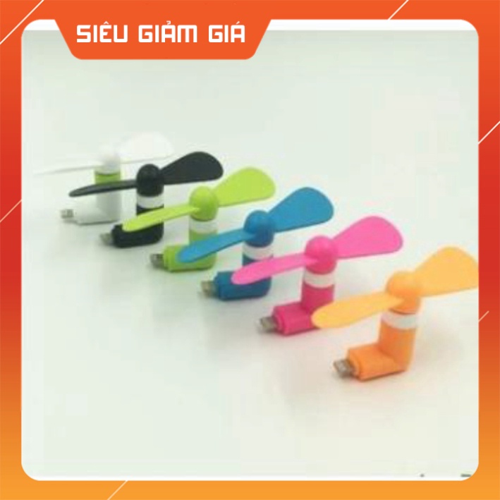 * Quạt Mini Usb 2 Cánh Cắm Điện Thoại Android Iphone hót hít Ma20s