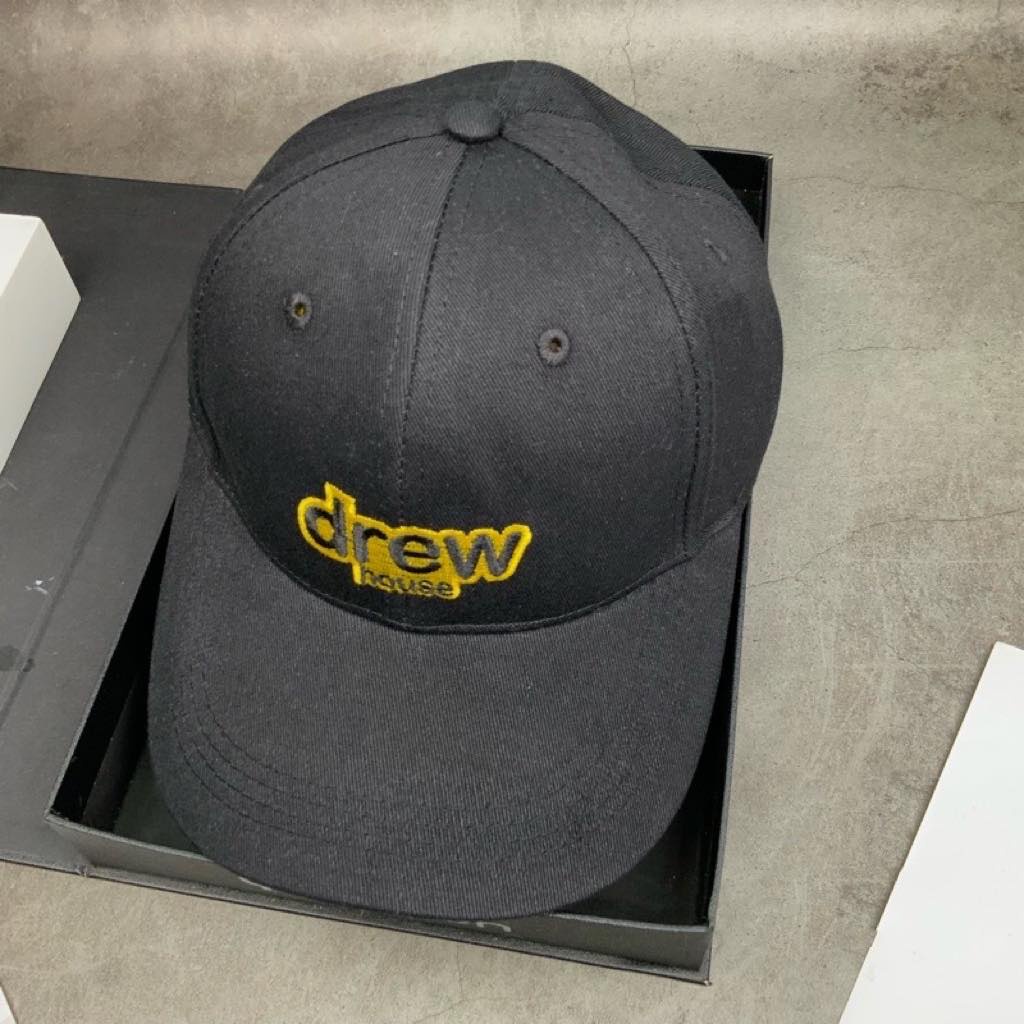 Nón kết, mũ lưỡi trai nam nữ chữ DREW vải Nhung thời trang