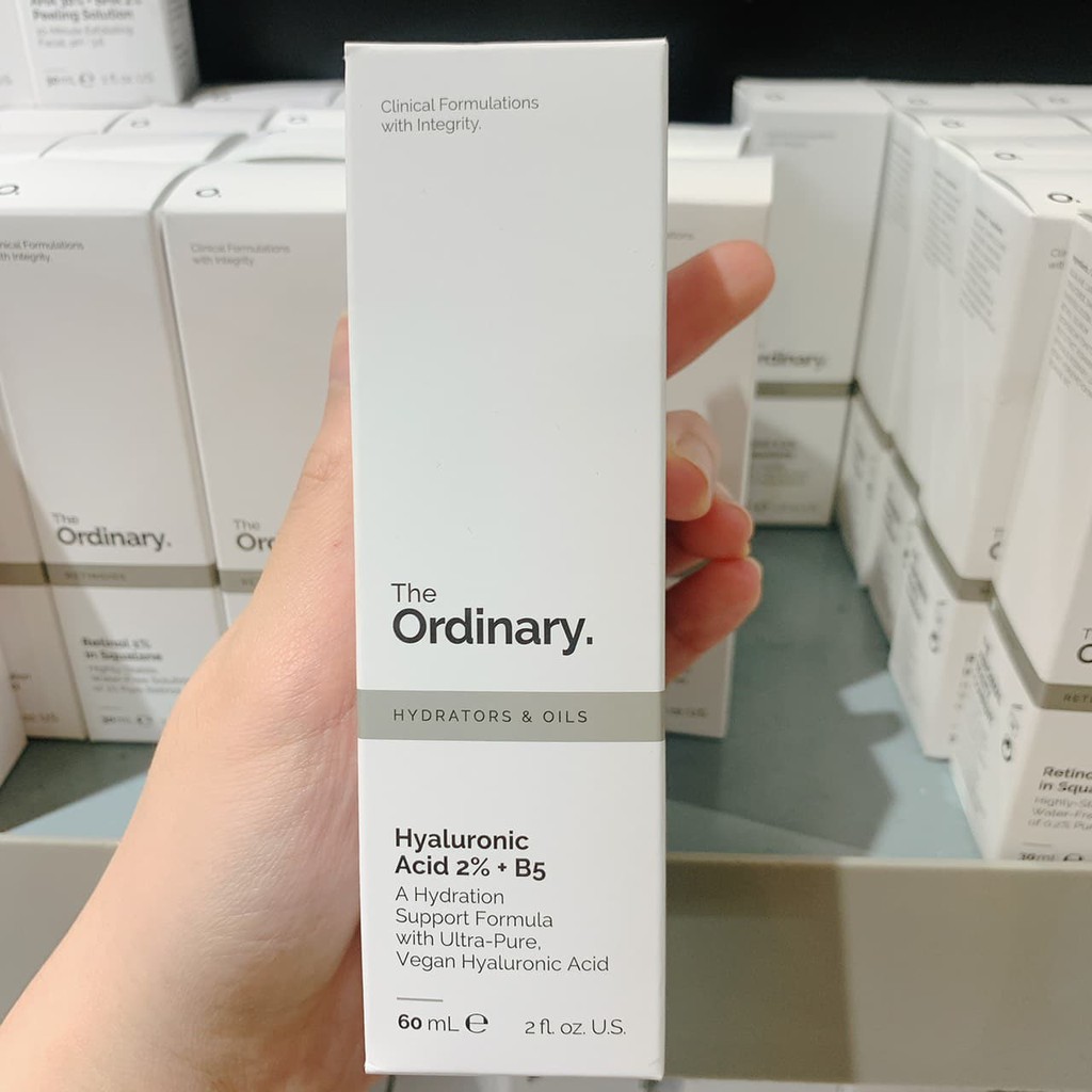 Tinh chất phục hồi The Ordinary Hyaluronic Acid 2% + B5