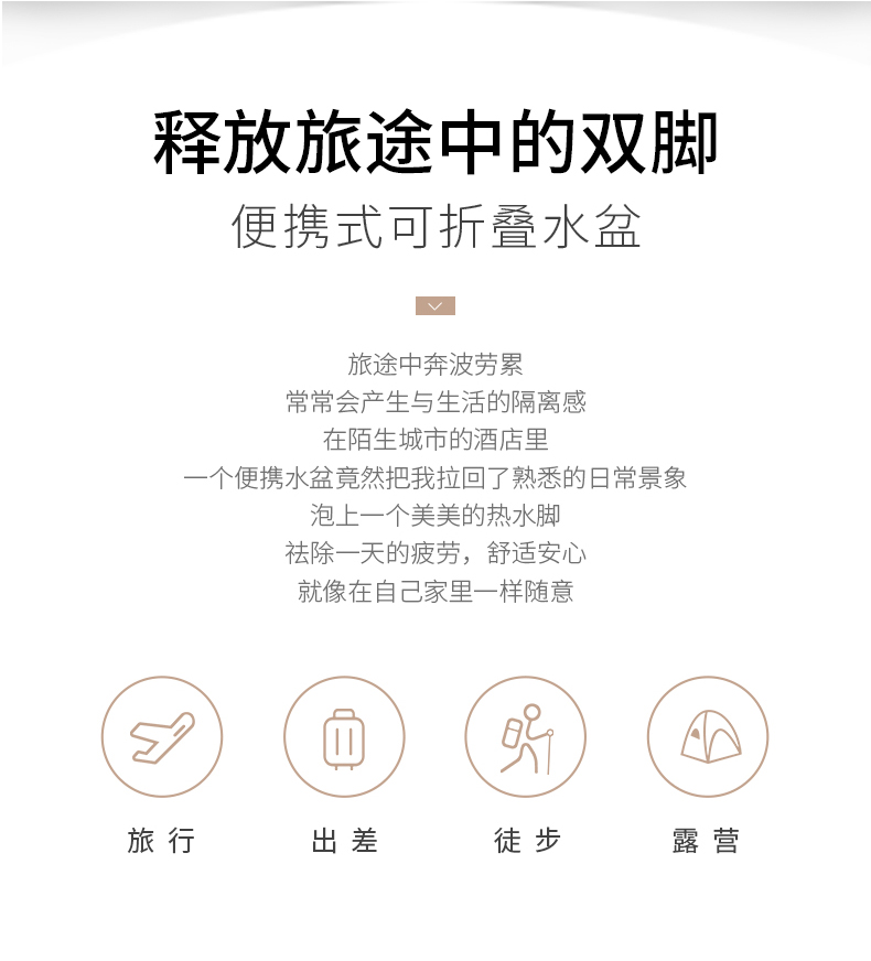 Chậu Ngâm Chân Gấp Gọn Tiện Dụng Mang Đi Du Lịch | BigBuy360 - bigbuy360.vn