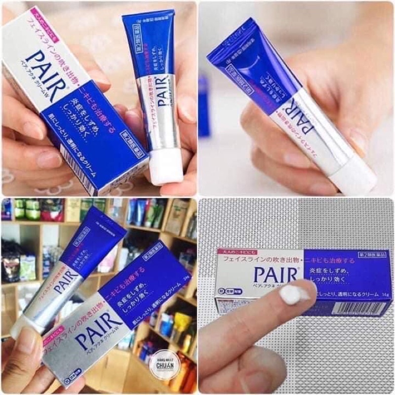 THANH LÝ‼️Kem hỗ trợ hết mụn Pair Acne W Cream Nhật Bản 24gr - Logod.r