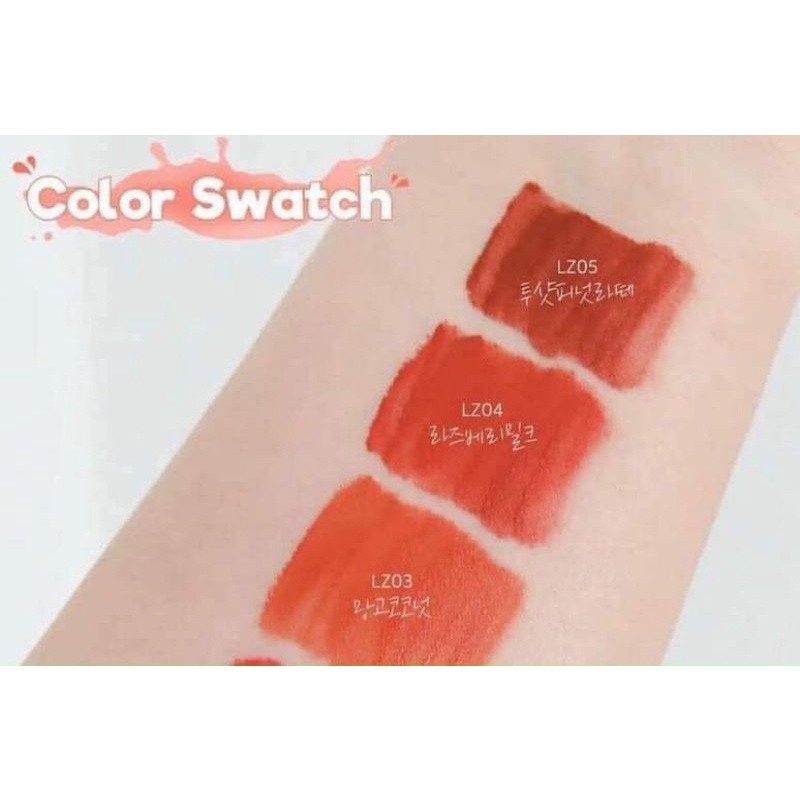 Son kem lì black rouge Leez Velvet Tint mẫu mới