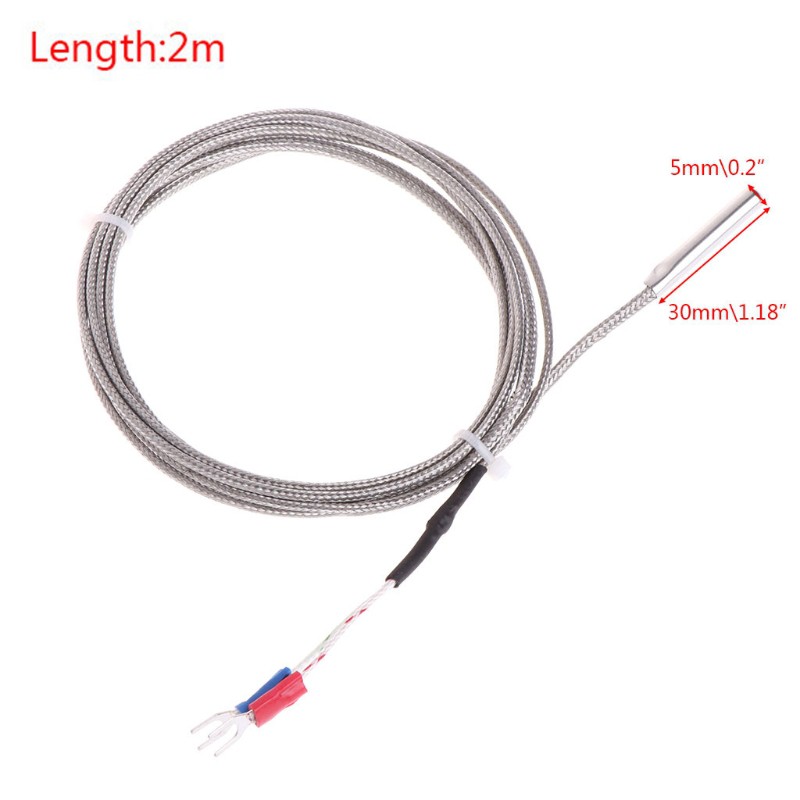 Cảm Biến Nhiệt Độ Bằng Thép Không Gỉ Aot.2M 0-600 ° C 5x30mm