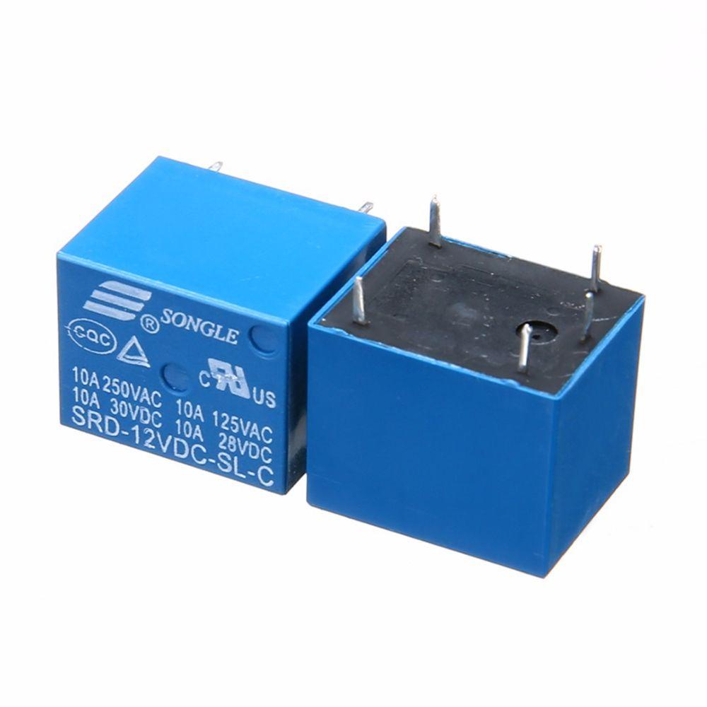 PISTA Set 10 Rơ Le Mini 5 Chấu Chuyên Dụng