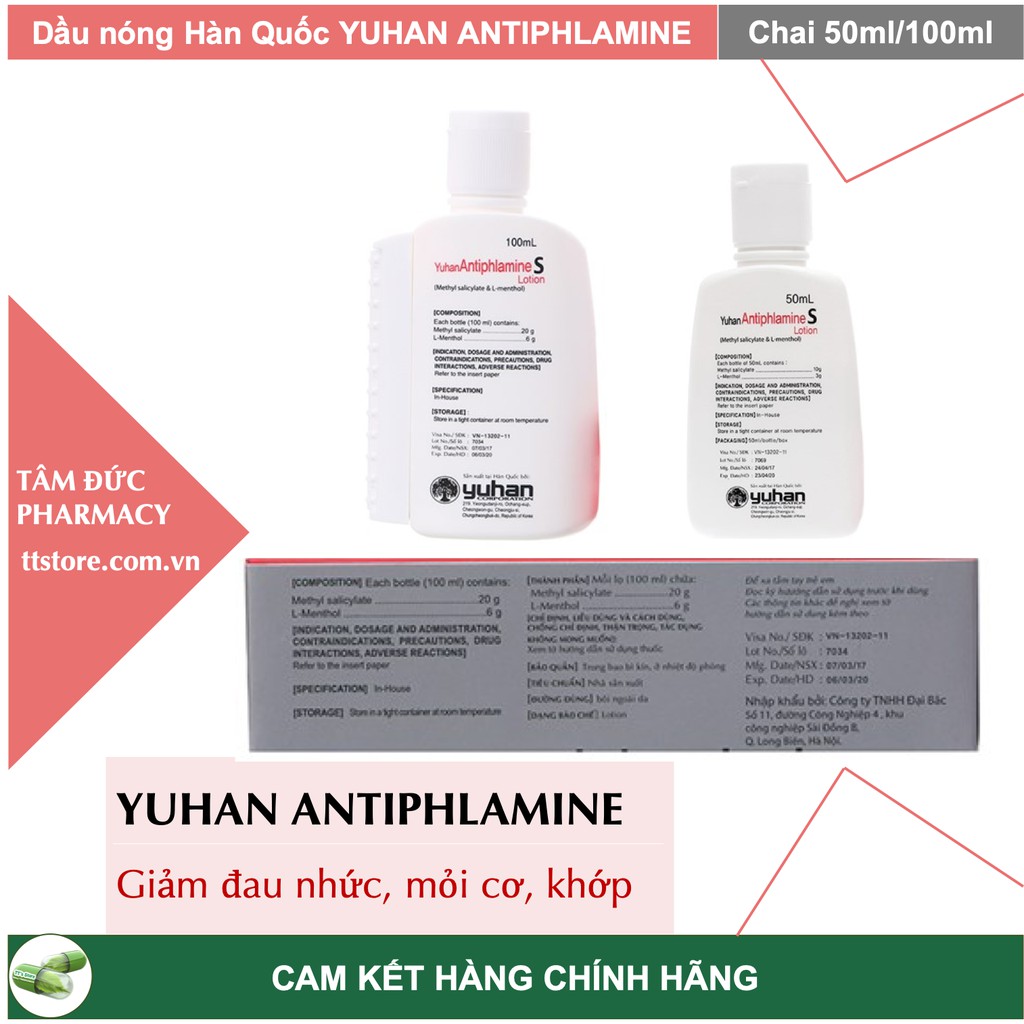 [NHẬP KHẨU] Dầu nóng Hàn Quốc Anti Yuhanplamin S