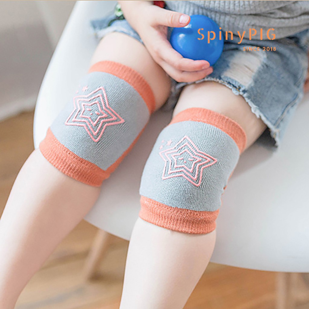 Tất bảo vệ đầu gối cho bé tập bò tập đi chống trượt chất liệu cotton mềm mại hàng loại dày