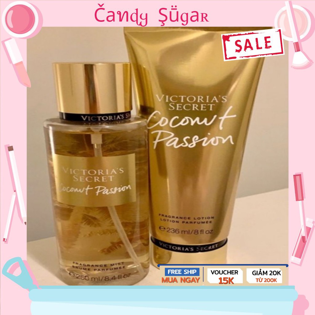 Xịt Thơm Body Victoria’s Secret Coconut Passion NEW