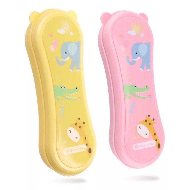 HỘP ĐỰNG ĐŨA THÌA DĨA CHO BÉ GORYEO BABY HÀN QUỐC