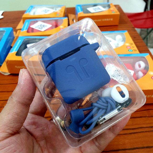 Bao ốp silicone cho tai nghe Huawei Freebuds 2 - Freebuds 2 Pro - Flypods - Flypods Pro