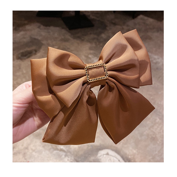 Kẹp tóc nơ lớn thời trang mùa xuân dành cho nữ