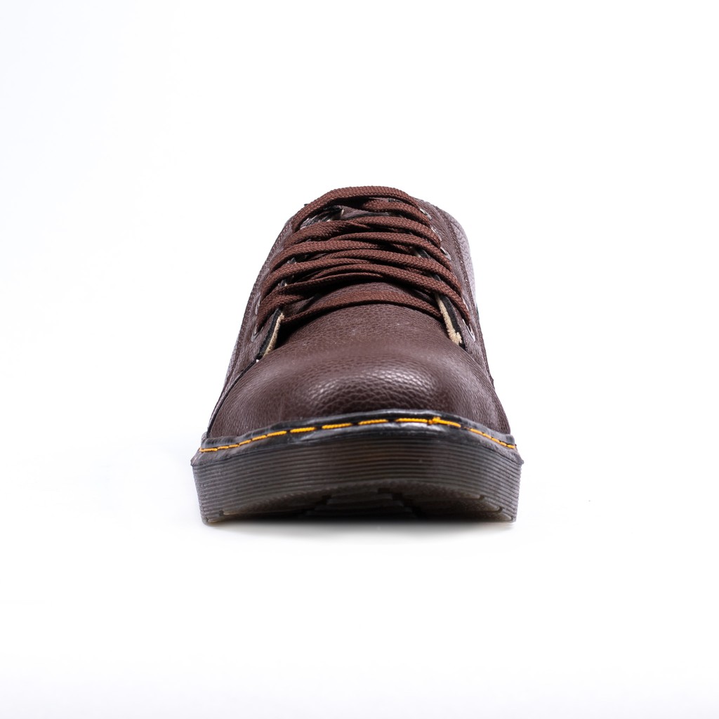 Giày Boot Nam Ngắn Cổ Đế Khâu Màu Nâu Da Sần Phong Cách - M92 (PT)