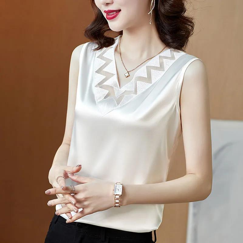 Áo Nữ Không Tay Cổ Chữ V Thời Trang Quyến Rũ | BigBuy360 - bigbuy360.vn