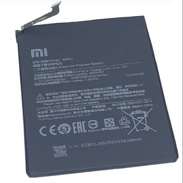 Pin BM3J dành cho điện thoại Xiaomi Mi 8 Lite bảo hành 6 tháng