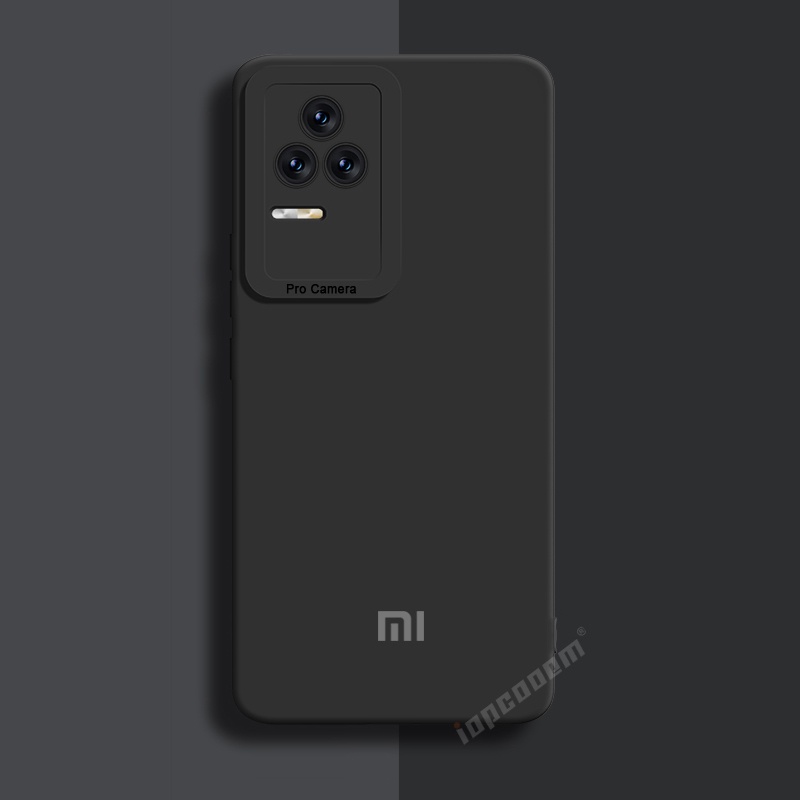 Ốp Điện Thoại Silicon Dẻo Màu Trơn Thời Trang Chống Sốc Cho Xiaomi POCO F4 GT X4 Pro 5G M4 4G C40 F1