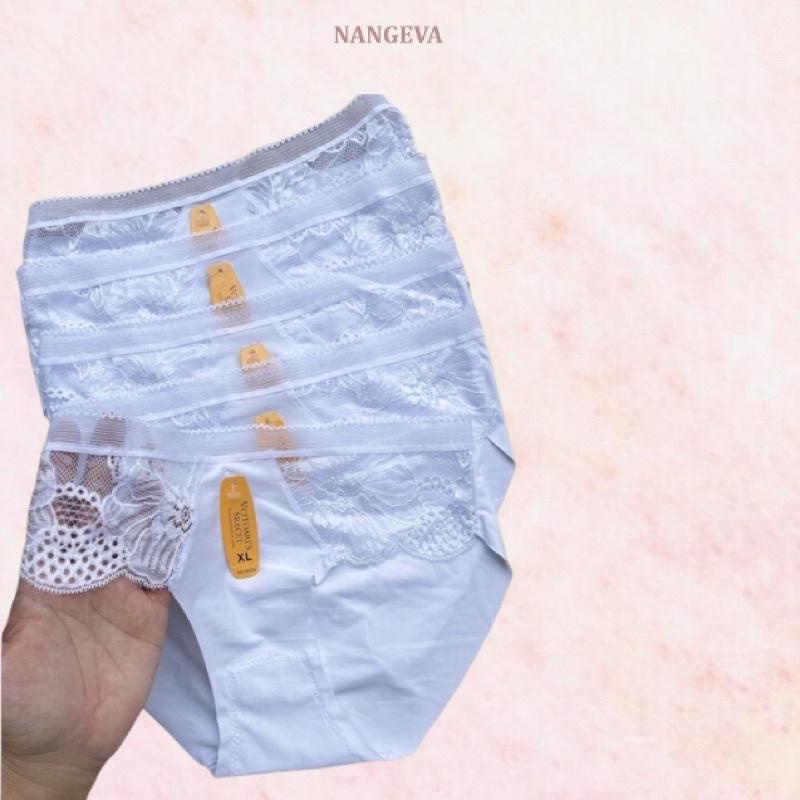 Quần ren Hoa phối su NANGEVA ms8424