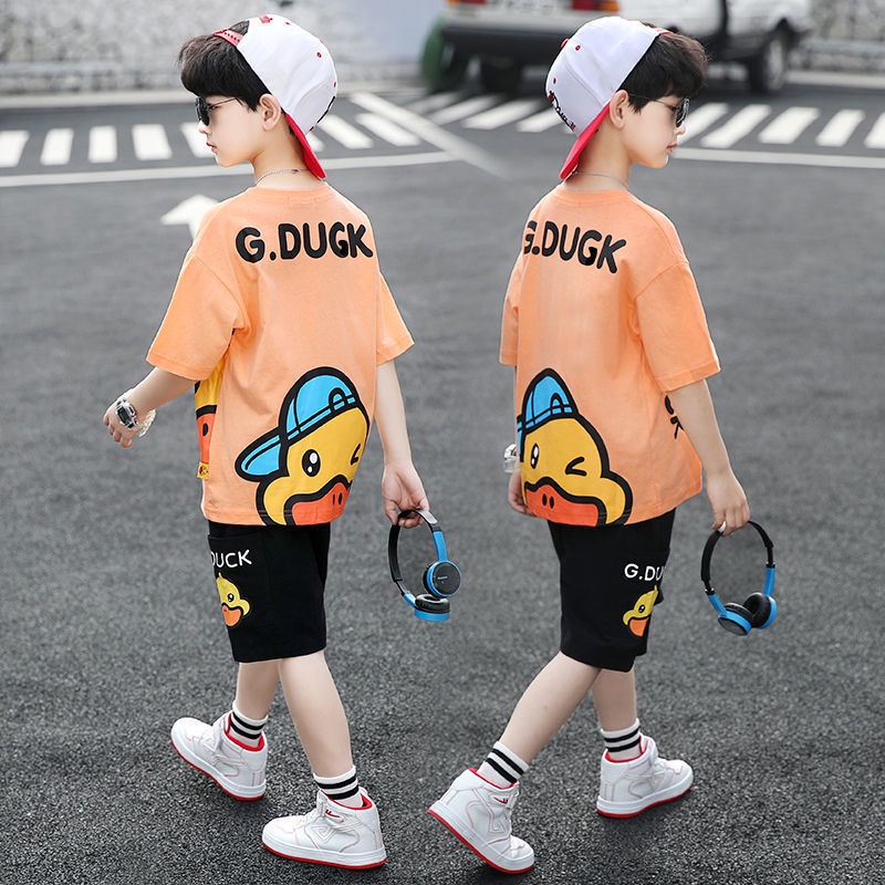 Quần Áo Trẻ Em Nam, Quần Áo Bé Trai DuckDễ Thương Cho Bé Trai 16-40Kg