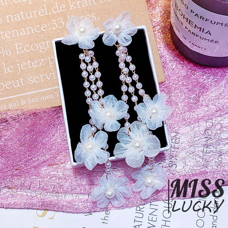 Khuyên tai nữ kiểu dáng thời trang phong cách Hàn Quốc