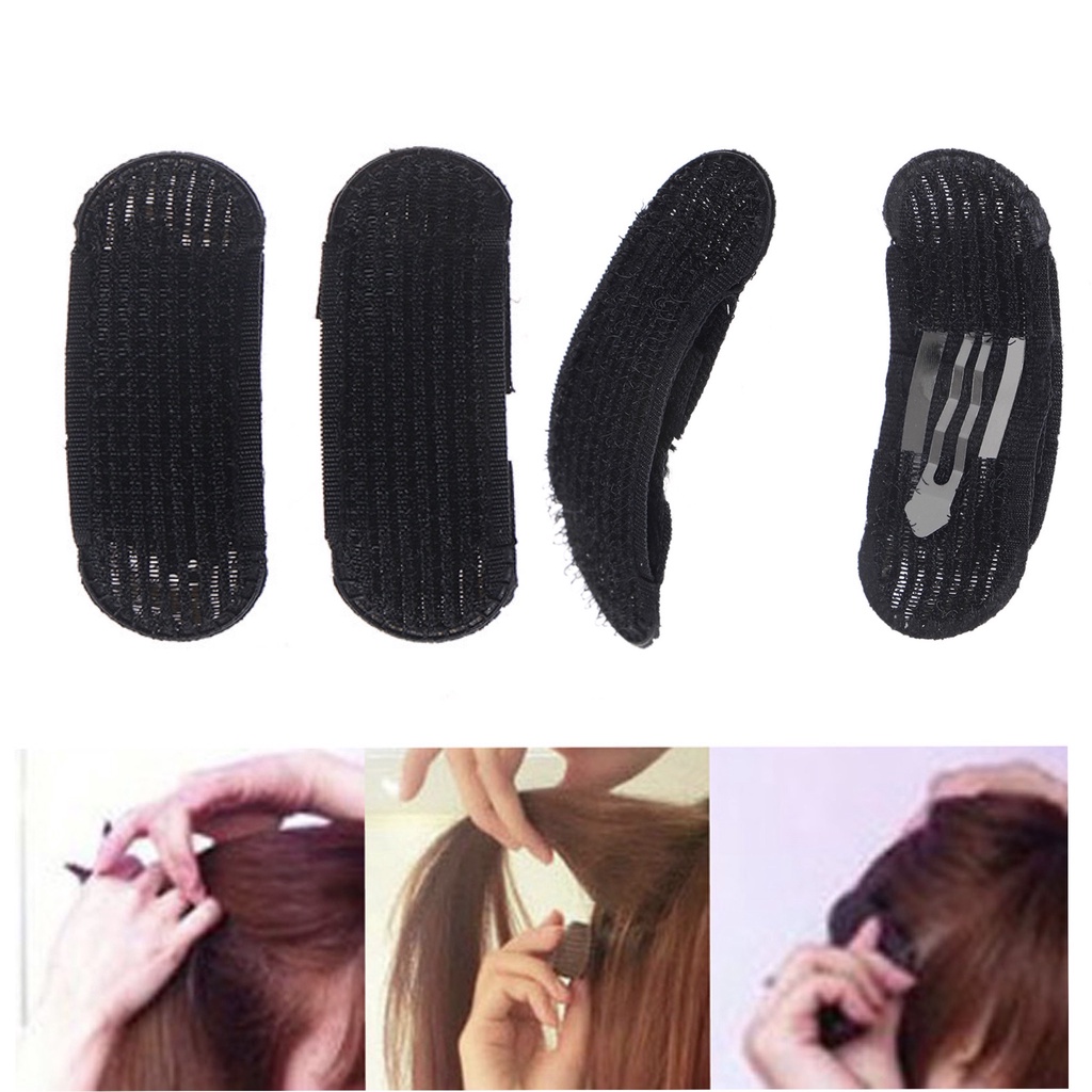 Set 2 kẹp độn phồng mái, độn dày tóc