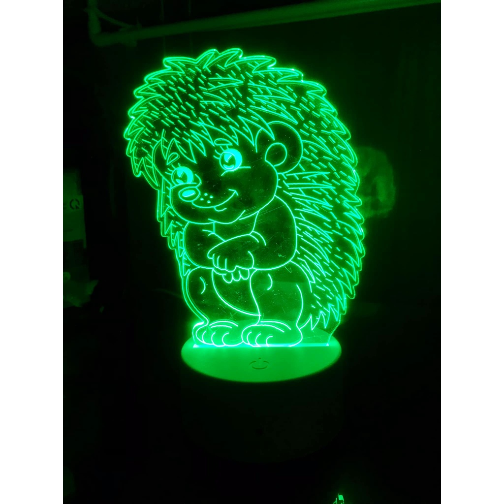 Đèn ngủ 3D LED hình con vật- Món quà tặng độc đáo, dễ thương